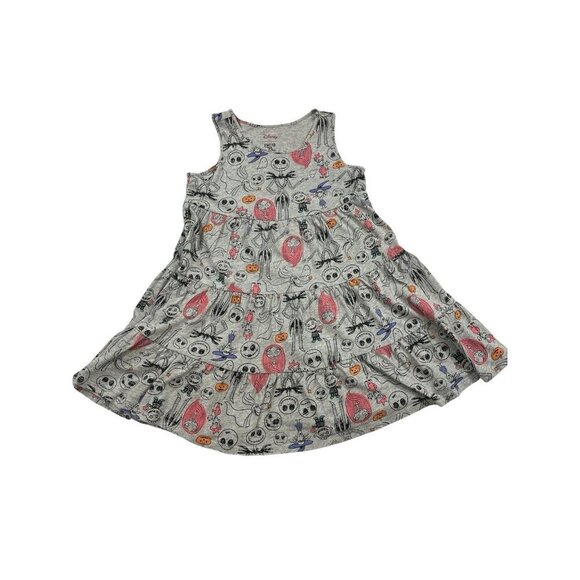 Disney Nightmare Before Christmas Sleeveless Girls Dress Size 8 - Picture 1 of 5